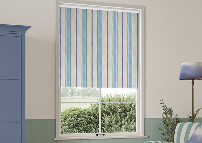 Bluebellgray Seaside Stripe, Atlantic - Roller Blind - Image 5